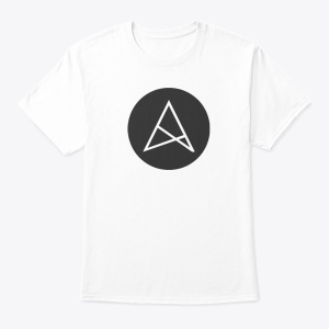 Белая/Черная футболка с логотипом ALSTRIVE